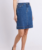 Foxwood Bower Skirt - Mid Blue