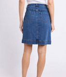 Foxwood Bower Skirt - Mid Blue
