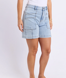 Foxwood Balmy Short - Pale Blue Wash
