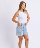 Foxwood Balmy Short - Pale Blue Wash
