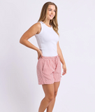 Foxwood Echo Short - Red & White Stripe