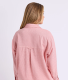 Foxwood Echo Shirt - Red & White Stripe