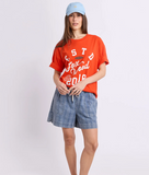 Foxwood Crossover Tee - Grenadine