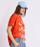 Foxwood Crossover Tee - Grenadine