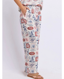 Foxwood French Riviera Pant - Vintage White