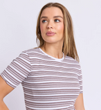 Foxwood Leona Rib Top - Chocolate