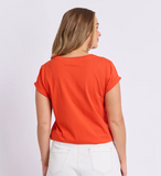 Foxwood Sailing Club Tee - Grenadine
