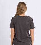 Foxwood Voyage Tee - Washed Black