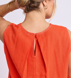 Foxwood Vento Top - Grenadine