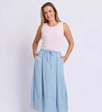 Foxwood Fresco Skirt - Light Blue