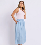 Foxwood Fresco Skirt - Light Blue