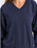 Foxwood Solace Vee Crew - Navy