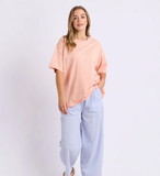 Foxwood Captain Tee - Peach