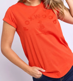 Foxwood Effortless Tee - Grenadine