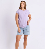 Foxwood Effortless Tee - Pastel Lilac