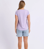 Foxwood Effortless Tee - Pastel Lilac