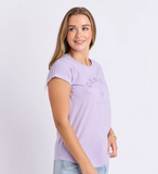 Foxwood Effortless Tee - Pastel Lilac