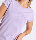 Foxwood Effortless Tee - Pastel Lilac