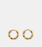 Milla Heart Lova Huggie Earrings - Gold