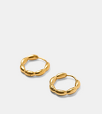 Milla Heart Lova Huggie Earrings - Gold