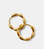 Milla Heart Lova Huggie Earrings - Gold