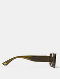 Milla Heart Freja Sunglasses - Green / Brown