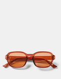 Milla Heart Maja Sunglasses - Amber/ Brown