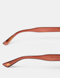 Milla Heart Maja Sunglasses - Amber/ Brown