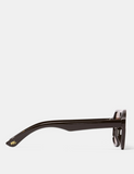 Milla Heart Tove Sunglasses - Brown