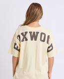 Foxwood Interval Tee - Buttercream/ Choc