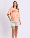 Foxwood Interval Tee - Neon Peach