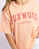 Foxwood Interval Tee - Neon Peach