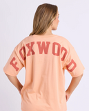 Foxwood Interval Tee - Neon Peach