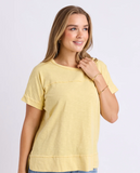 Foxwood Allison Tee - Sunlight Yellow