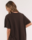 Foxwood Simplified Tee - Chocolate