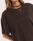 Foxwood Simplified Tee - Chocolate