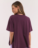 Foxwood Simplified Tee - Plum