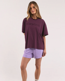 Foxwood Simplified Tee - Plum