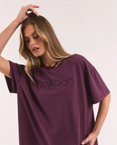 Foxwood Simplified Tee - Plum