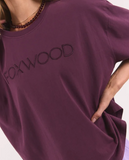 Foxwood Simplified Tee - Plum