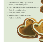 CIRCA 300g Candle - Christmas - GINGERBREAD COOKIES