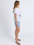 Foxwood Studio Palm Tee - White