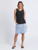 Foxwood Petra Tank - Black