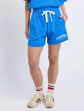Foxwood Interval Short - Bright Blue/ White