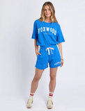 Foxwood Interval Short - Bright Blue/ White