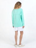 Foxwood Jayne Throw on Top - Neon Mint