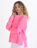 Foxwood Jayne Throw on Top - Neon Rose