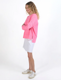 Foxwood Jayne Throw on Top - Neon Rose