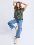 Foxwood Allison Tee - Khaki