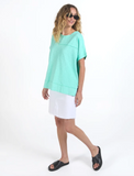 Foxwood Allison Tee - Neon Mint